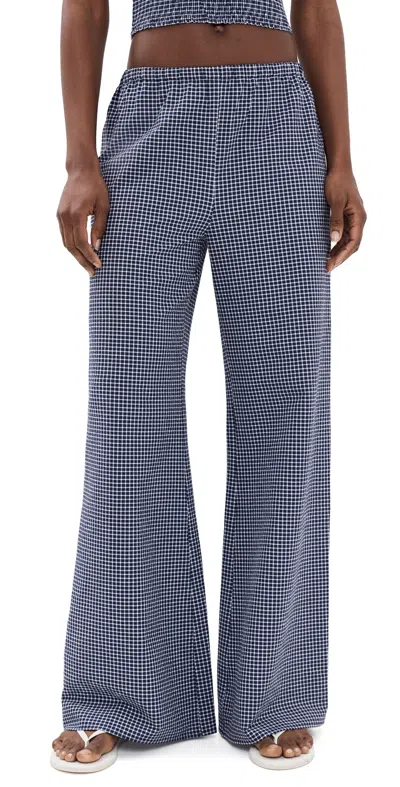 La Ligne Freya Pants Midnight/white In Multi