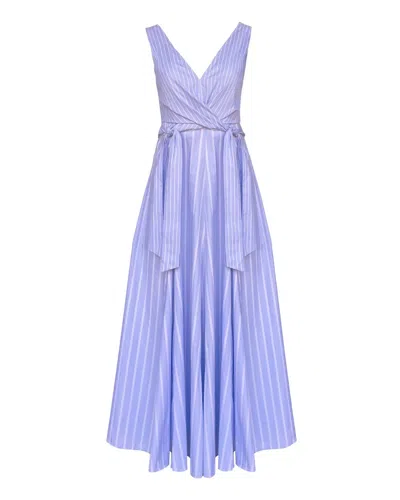 La Ligne Gabrielle Dress Light Blue/white