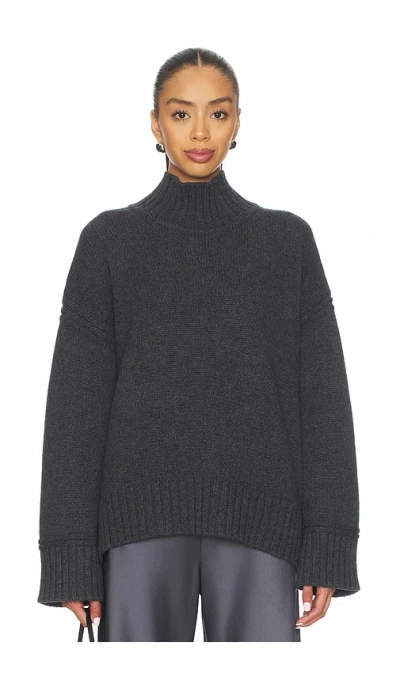 La Ligne Heavy Weight Turtleneck In Black