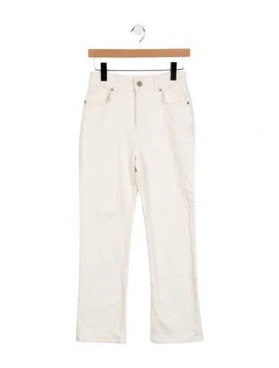 Pre-owned La Ligne High-rise Flared Jeans In Neutrals