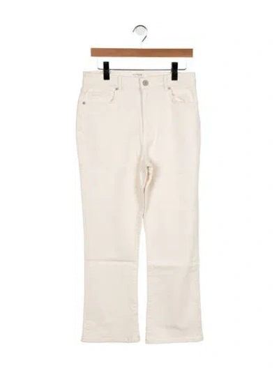 Pre-owned La Ligne High-rise Flared Jeans W/ Tags In Neutrals