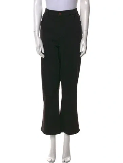 Pre-owned La Ligne High-rise Wide Leg Jeans W/ Tags In Black