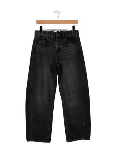 Pre-owned La Ligne High-rise Wide Leg Jeans W/ Tags In Black