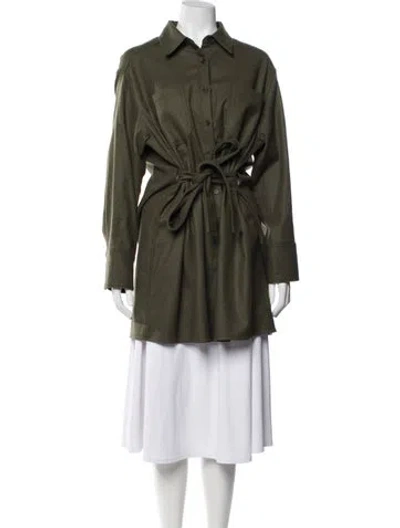 Pre-owned La Ligne Jacket In Green