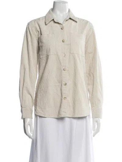 Pre-owned La Ligne Jacket In White