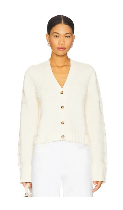 La Ligne Jill Cardigan In White