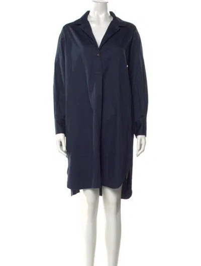 Pre-owned La Ligne Knee-length Dress In Blue