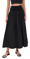 La Ligne Laurence Skirt Black/black