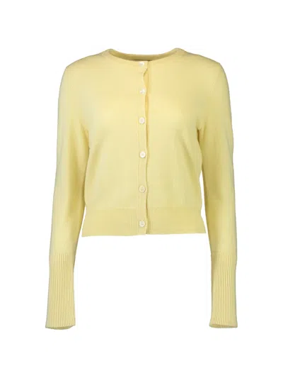 La Ligne Lean Lines Cardigan In Yellow