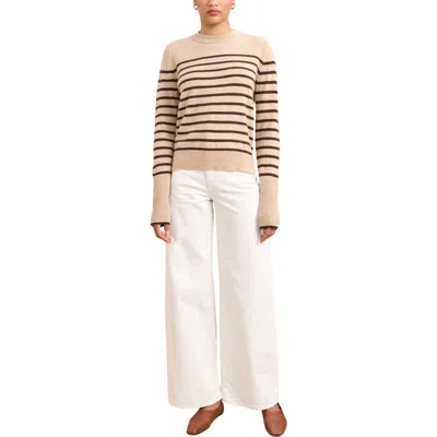 La Ligne Lean Lines Sweater In Brown