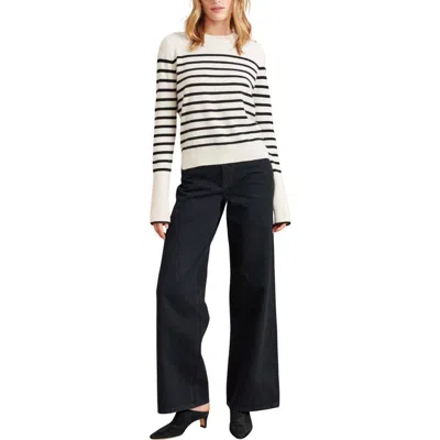 La Ligne Lean Lines Sweater In White