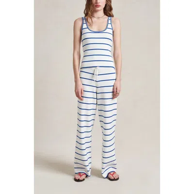 La Ligne Leo Striped Cotton-jersey Tank Top In Multi