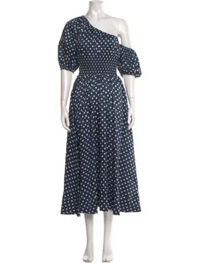 Pre-owned La Ligne Linen Long Dress In Multi