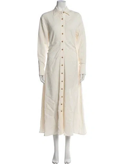 Pre-owned La Ligne Long Dress W/ Tags In Neutral
