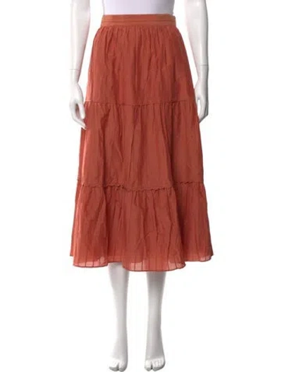Pre-owned La Ligne Long Skirt In Neutrals