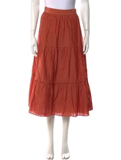Pre-owned La Ligne Long Skirt W/ Tags In Neutrals
