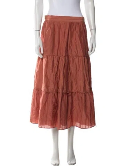 Pre-owned La Ligne Long Skirt W/ Tags In Neutrals