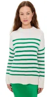 La Ligne Marin Sweater In Green