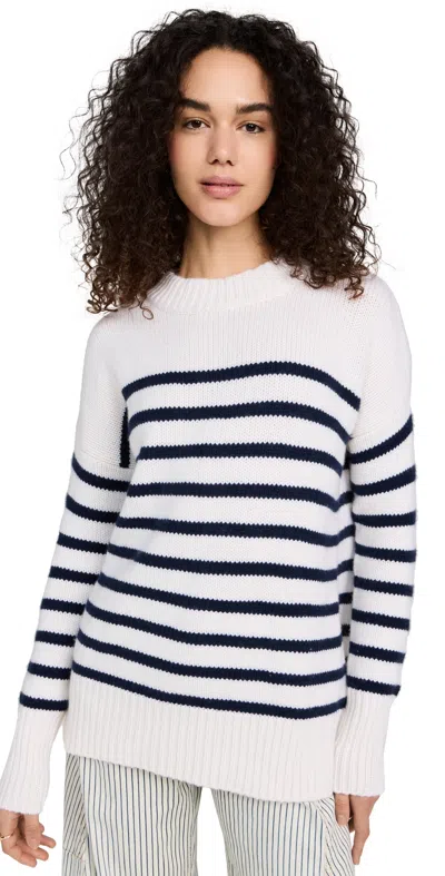 La Ligne Marin Sweater Cream/navy