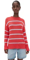La Ligne Marina Sweater In Orange
