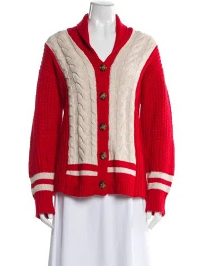Pre-owned La Ligne Merino Wool Colorblock Pattern Sweater