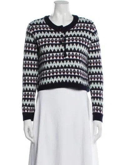Pre-owned La Ligne Merino Wool Striped Sweater In Multi