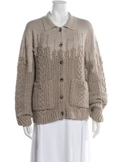 Pre-owned La Ligne Merino Wool Sweater In Neutral
