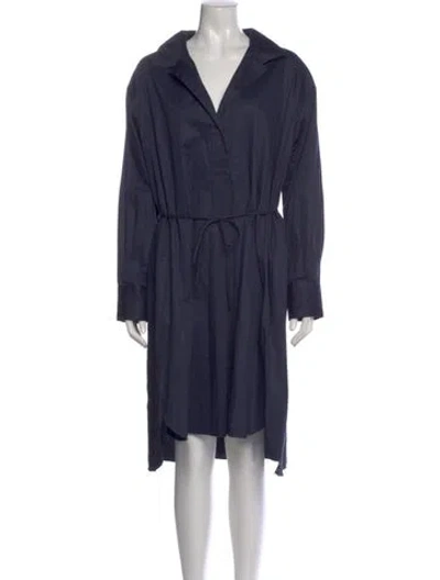 Pre-owned La Ligne Midi Length Dress In Blue