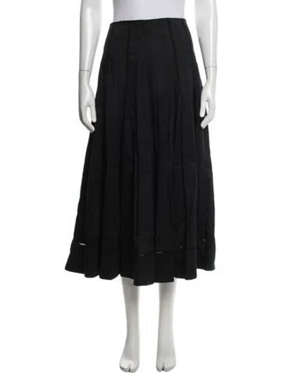 Pre-owned La Ligne Midi Length Skirt In Blue