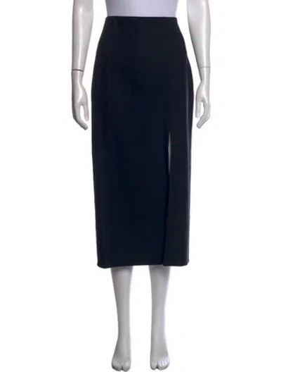 Pre-owned La Ligne Midi Length Skirt In Blue