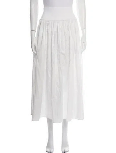 Pre-owned La Ligne Midi Length Skirt In Neutrals