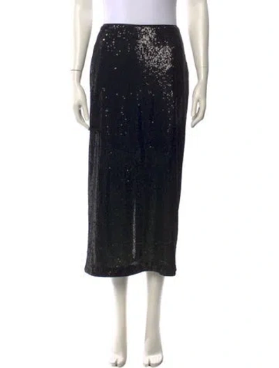Pre-owned La Ligne Midi Length Skirt W/ Tags In Black