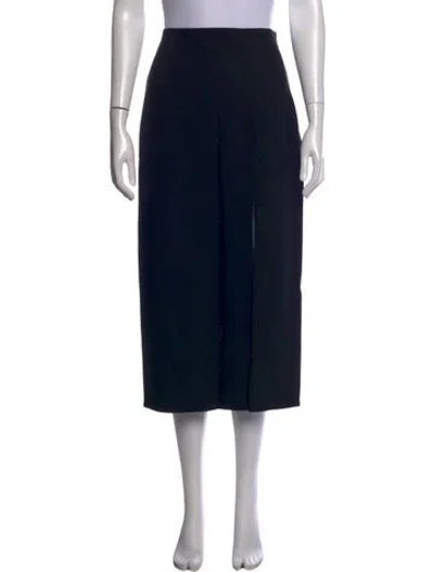 Pre-owned La Ligne Midi Length Skirt W/ Tags In Black
