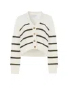 La Ligne Mini Marina Cardigan Cream/olive