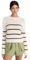 LA LIGNE MINI MARINA jumper CREAM/OLIVE