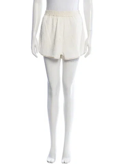 Pre-owned La Ligne Mini Shorts In Neutral