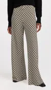 La Ligne Nyc Colby Pant In Brass/ivory/olive