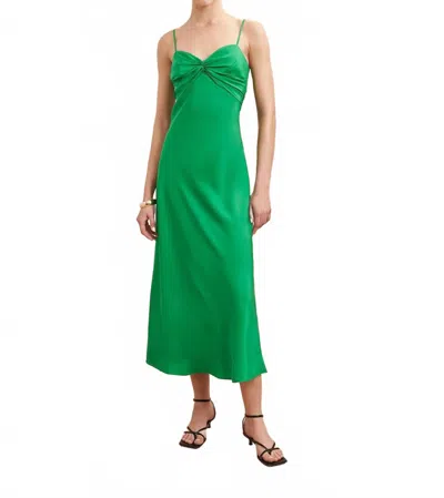 La Ligne Nyc Gisele Dress In Fern In Green