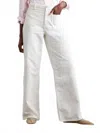 La Ligne Nyc The Isadora Cords Pant In White