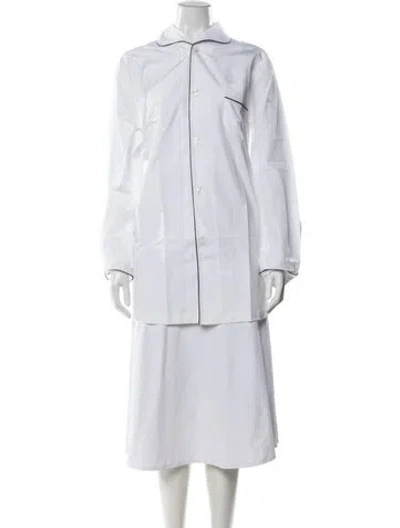 Pre-owned La Ligne Pajamas W/ Tags In White