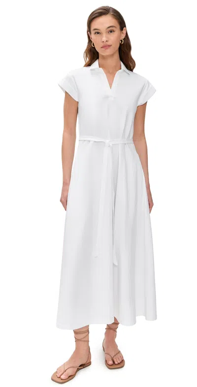 La Ligne Polo Andie Dress White