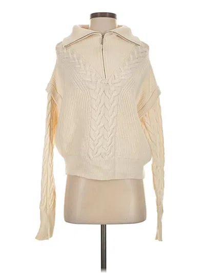 Pre-owned La Ligne Pullover Sweater In White