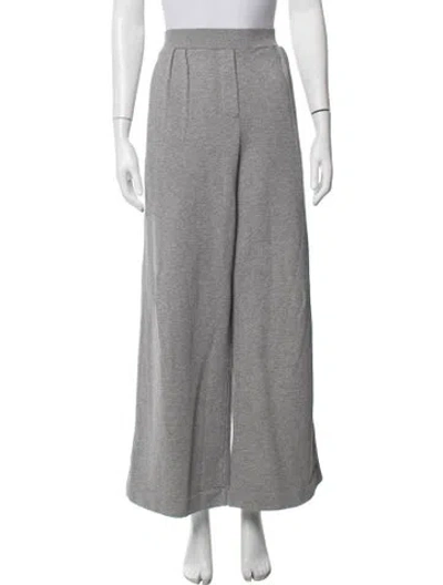 Pre-owned La Ligne Ruffle Embellishment Sweatpants In Grey