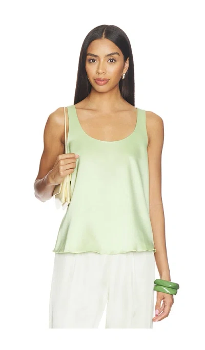 La Ligne Scoop Neck Rank In Green
