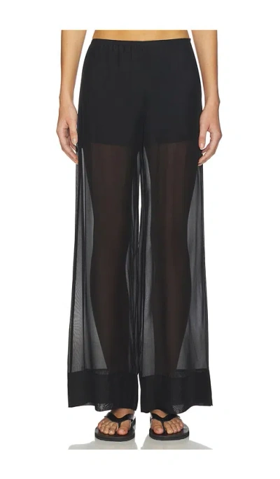 La Ligne Sheer Colby Pant In Black