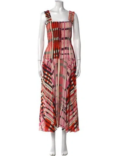 Pre-owned La Ligne Silk Long Dress