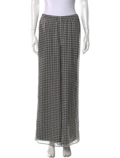 Pre-owned La Ligne Silk Wide Leg Pants W/ Tags In Multi