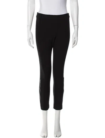 Pre-owned La Ligne Skinny Leg Pants In Black