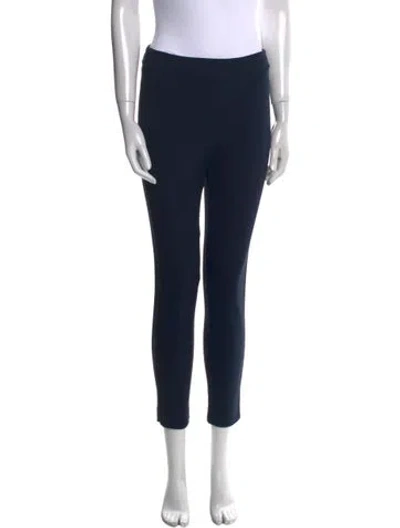 Pre-owned La Ligne Skinny Leg Pants In Blue