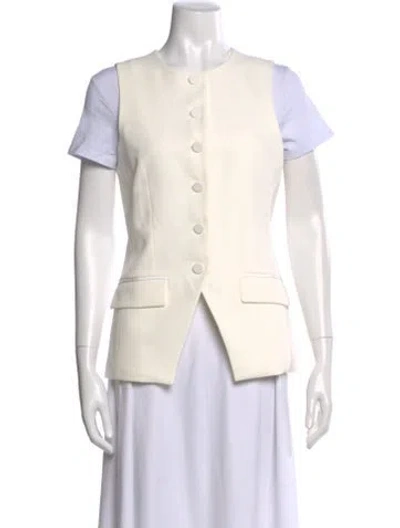Pre-owned La Ligne Sleeveless Top W/ Tags In White